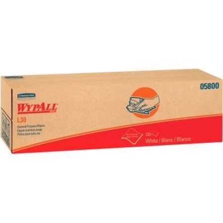 KIMBERLY-CLARK WypAll® L30 Wipers in Pop-Up® Box - 9-13/16"w x 16-3/8"d - KIM05800 KIM05800